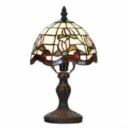 Lampa Witrażowa Stołowa Tiffany L Clayre & Eef