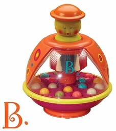 Bączek z kulkami Pomarańczowa makówka BX1119-B.Toys, zabawki