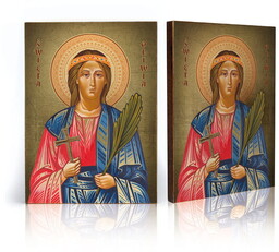 Ikona religijna Święta Oliwia