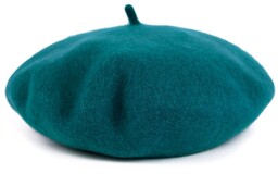 Beret Damski Klasyczny Francuski We  niany Zimowy