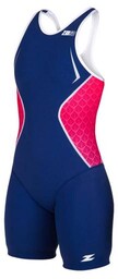 ZEROD Strój triathlonowy damski RACER TRISUIT pink lotus