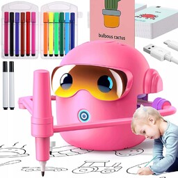 Robot Rysujący Edukacyjny Fiszki Do Rysowania Nauka Angielskiego