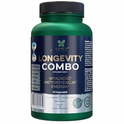 LANCO NUTRITIONS Longevity Combo, 60 kaps.