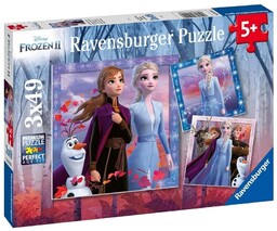 Ravensburger PUZZLE 3X49 FROZEN 2