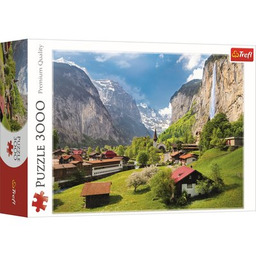 TREFL Puzzle Lauterbrunnen Szwajcaria 33076 (3000 elementów) Zyskaj