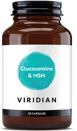 Viridian Glukozamina MSM, 30 kapsułek