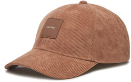 Czapka z daszkiem Calvin Klein Corduroy K50K512612 Beżowy