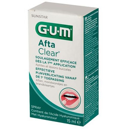 Sunstar GUM Afta Clear Spray - 15 ml