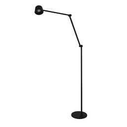 Lampa podłogowa czarna aluminiowa regulowana AZ6809 z serii