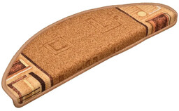 Edinos Klasyczne beżowe nakładki dywanowe na schody A7-D30