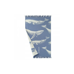 Zwoltex Ręcznik plażowy 100x160 Fouta Oceans niebieski