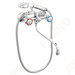 FERRO BST11A STANDARD bateria wannowa z zestawem natryskowym