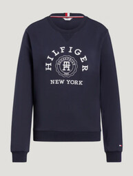 Tommy Hilfiger Equestrian Bluza EVANS GRAPHIC desert sky