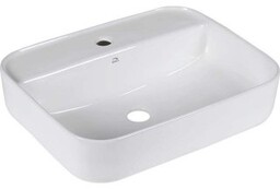 LAVEO Umywalka nablatowa MOGAMI 50,5x40,5 cm ceramiczna