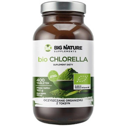 Tabletki Chlorella Bio suplement diety 400szt.