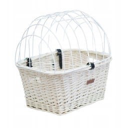 Kosz Na Rower Do Przewozu Psa Z Wikliny