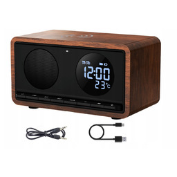 Radio Kuchenne z alarmerm Radiobudzik Ładowarka Bt Manta