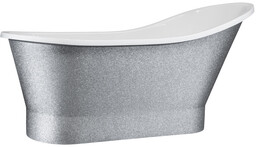 BESCO WMD-160-GLS GLORIA GLAM wanna wolnostojąca 160 srebrna