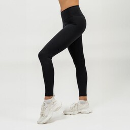 NEBBIA Damskie legginsy z wysoką talią ELEVATED Black