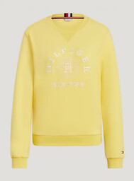 Tommy Hilfiger Equestrian Bluza EVANS GRAPHIC citron ella