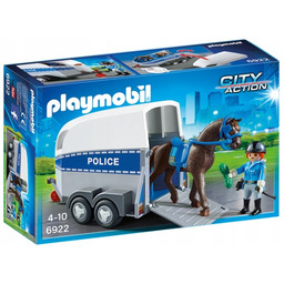 Playmobil 6922 Policja konna jednostka z przyczepą