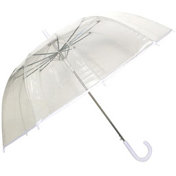 Smati Parasol automatyczny XL (przezroczysty z białą obwódką)