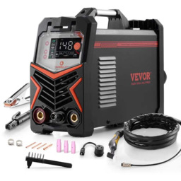 Spawarka TIG 205A z inwerterem IGBT i wyświetlaczem