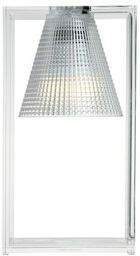 Kartell - Light Air Lampa Stołowa Rzeźbiona Krystaliczna