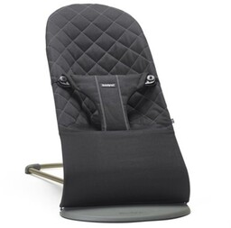BabyBjorn, Bliss Cotton, Leżaczek, Czarny