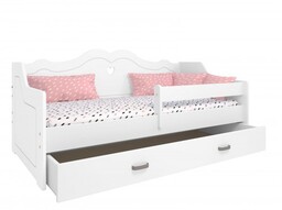 Łóżko dziecięce Lilia 160X80 białe