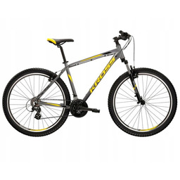 Kross Hexagon 2.0 Koło 26'' Rama S-17'' Grafitowy/Żółty