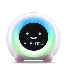 Budzik lampka nocna Led, urządzenie dźwiękowe Rgb