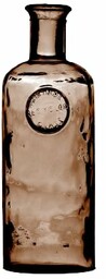 NATURAL LIVING Wazon Butelka Adele 1,7L Amber Szklana
