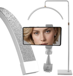 SkinMedica Lampa kosmetyczna 46W stojąca biała