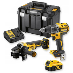 DeWALT DCK2020P1T zestaw DCD791 DCG405 1x5Ah Ładowarka