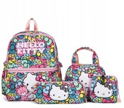 Plecak Hello Kitty My Melody zestaw szkolny piórnik,