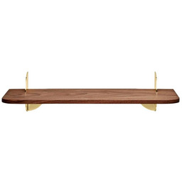 AYTM - Aedes Półka L50 Walnut/Złoty