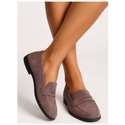 Ciemno szare wiosenne baleriny lordsy