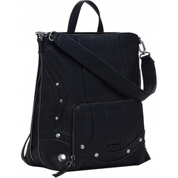 Desigual Nero Plecak Czarny Damski 25 X 30