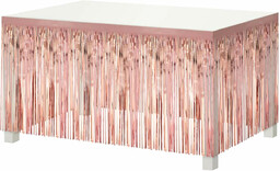 Skirting różowe złoto - 80 x 300 cm