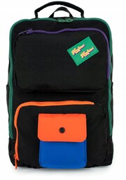 Plecak Himawari No. 44 Retro S - czarny