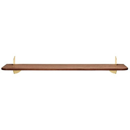 AYTM - Aedes Półka L80 Walnut/Złoty
