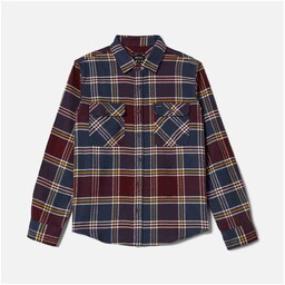 koszula BRIXTON - Bowery Flannel Mood Indigo/Port/Saffron (MDIPS)
