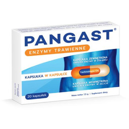 Pangast Enzymy trawienne, 20 kaps.