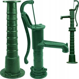 Pompa ręczna ogrodowa do wody abisynka podstawa