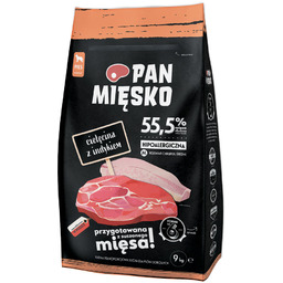 PAN MIĘSKO Cielęcina z indykiem M 20kg