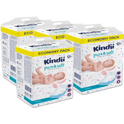 Podkłady Jednorazowe Dla Niemowląt Kindii Pure & Soft