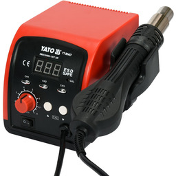 Yato STACJA HOT AIR MOC 750W Z WYŚWIETLACZEM