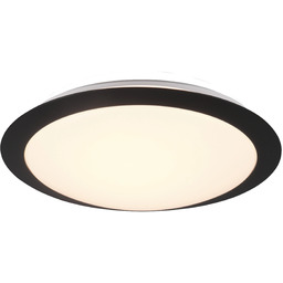 Plafon łazienkowy czarny IP44 12W 3000K UMBERTO 680310132