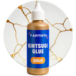 Klej Kintsugi Złoty 80 ml do Porcelany, Ceramiki